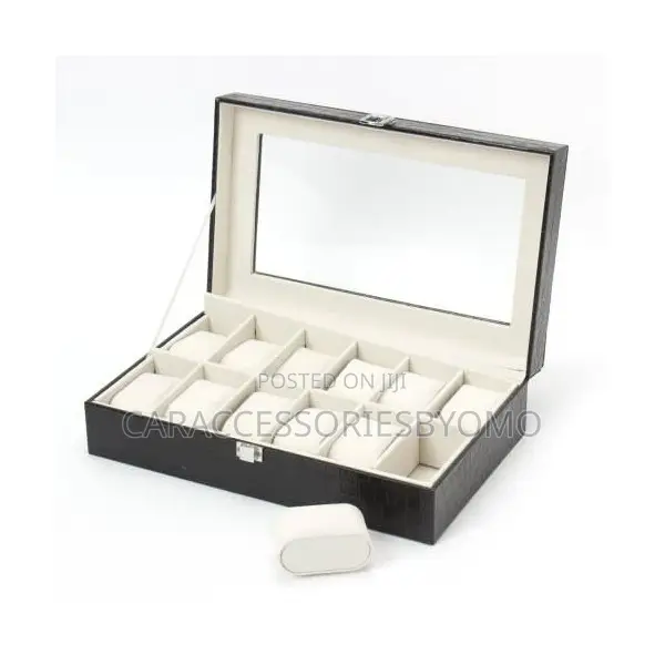 12 Slot Wristwatch Box