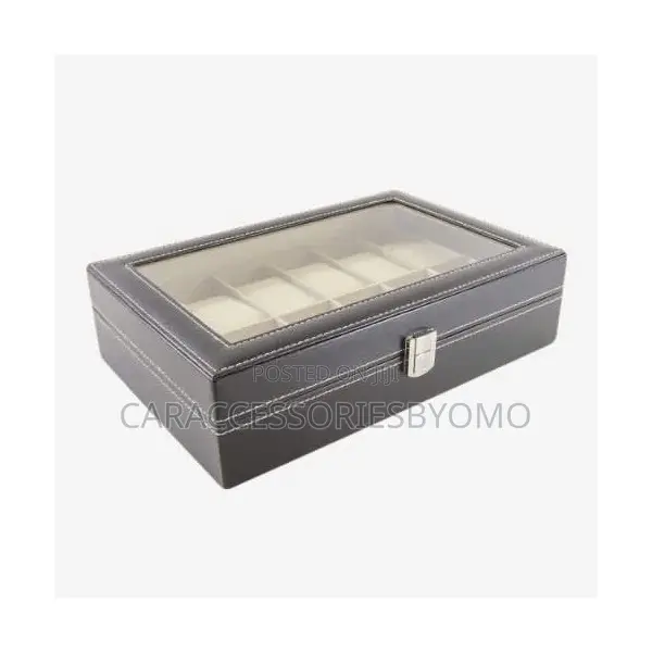 12 Slot Wristwatch Box