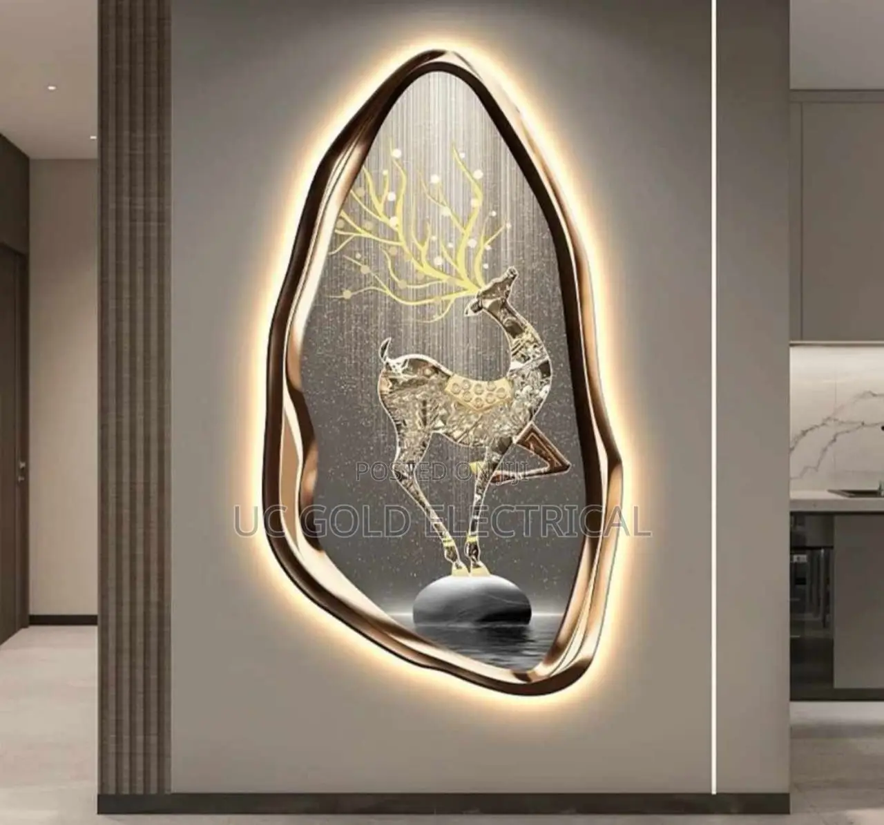 Modern Luxury Porch Decorative Painting High-Grade Led Lamp