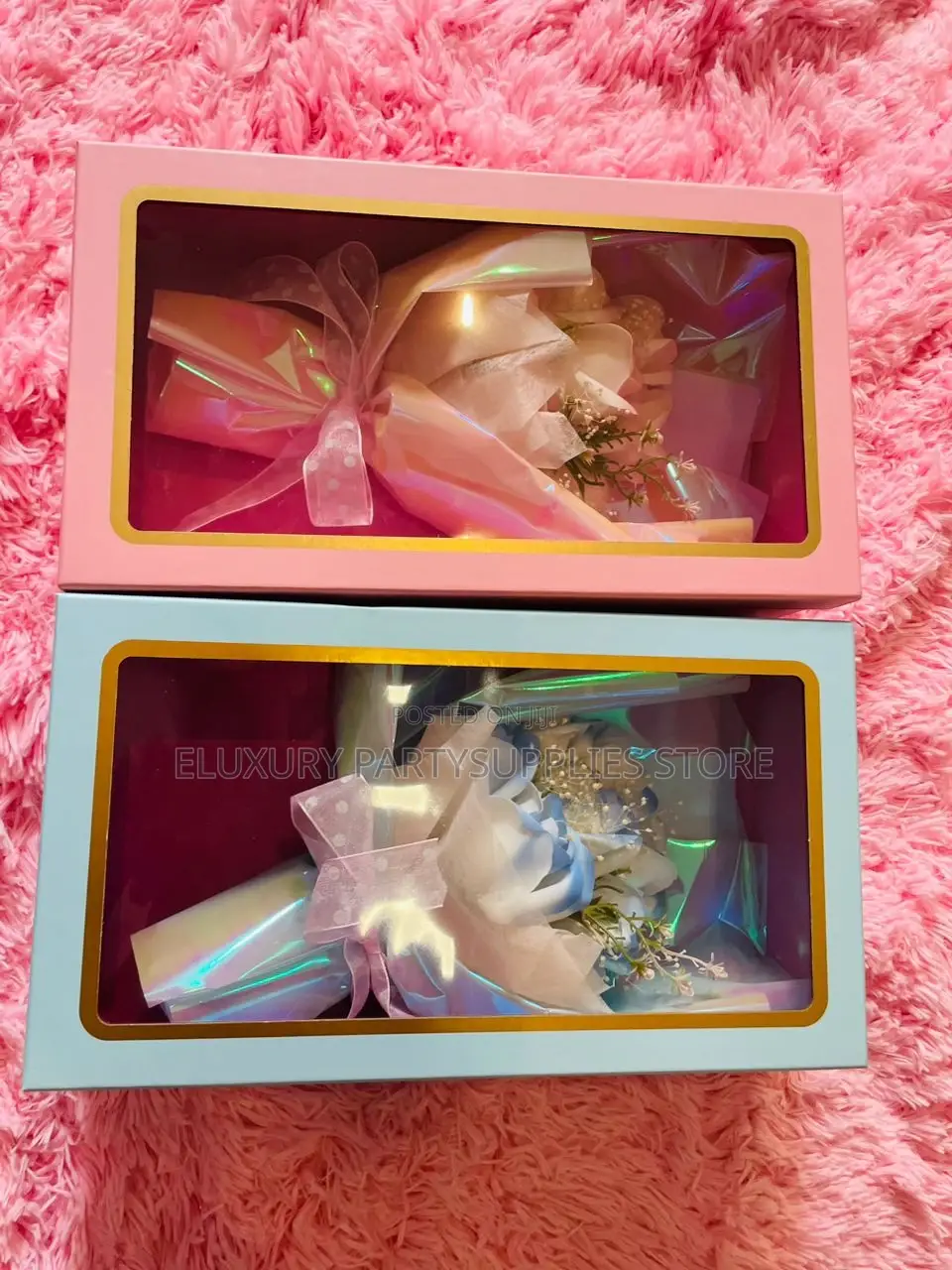 Flower Bouquet Gift Box