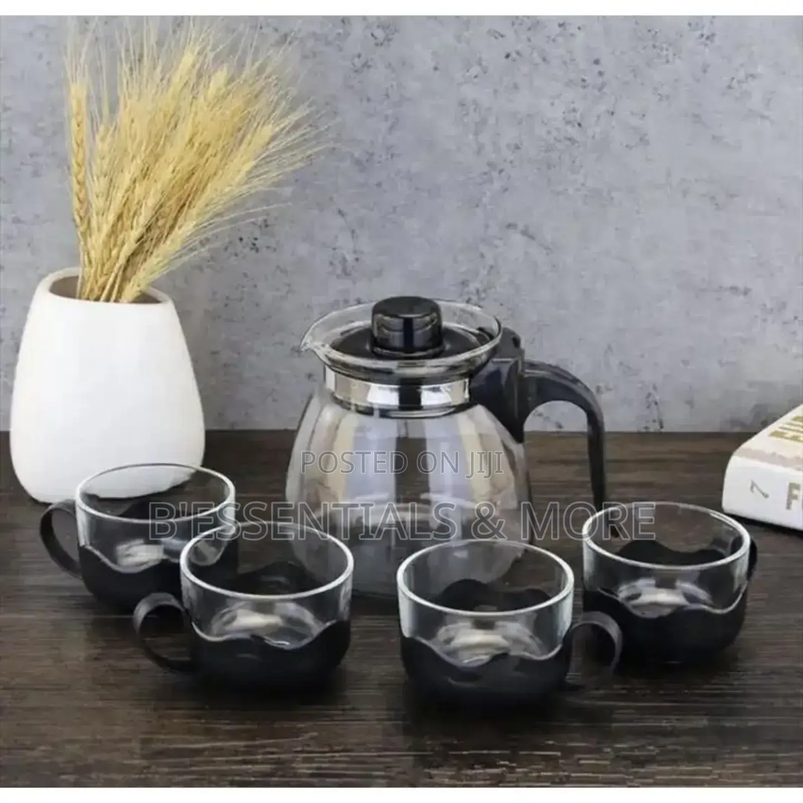 5 IN 1 TEA SET( Jug With 4 Cups)