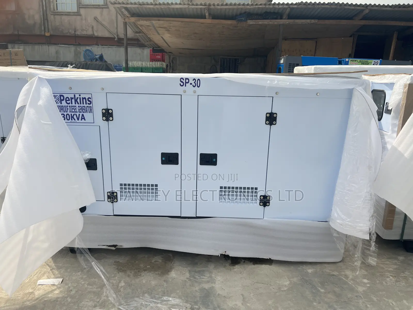 30kva Super Cool Perkins Generator Diesel 100% Copper Coil