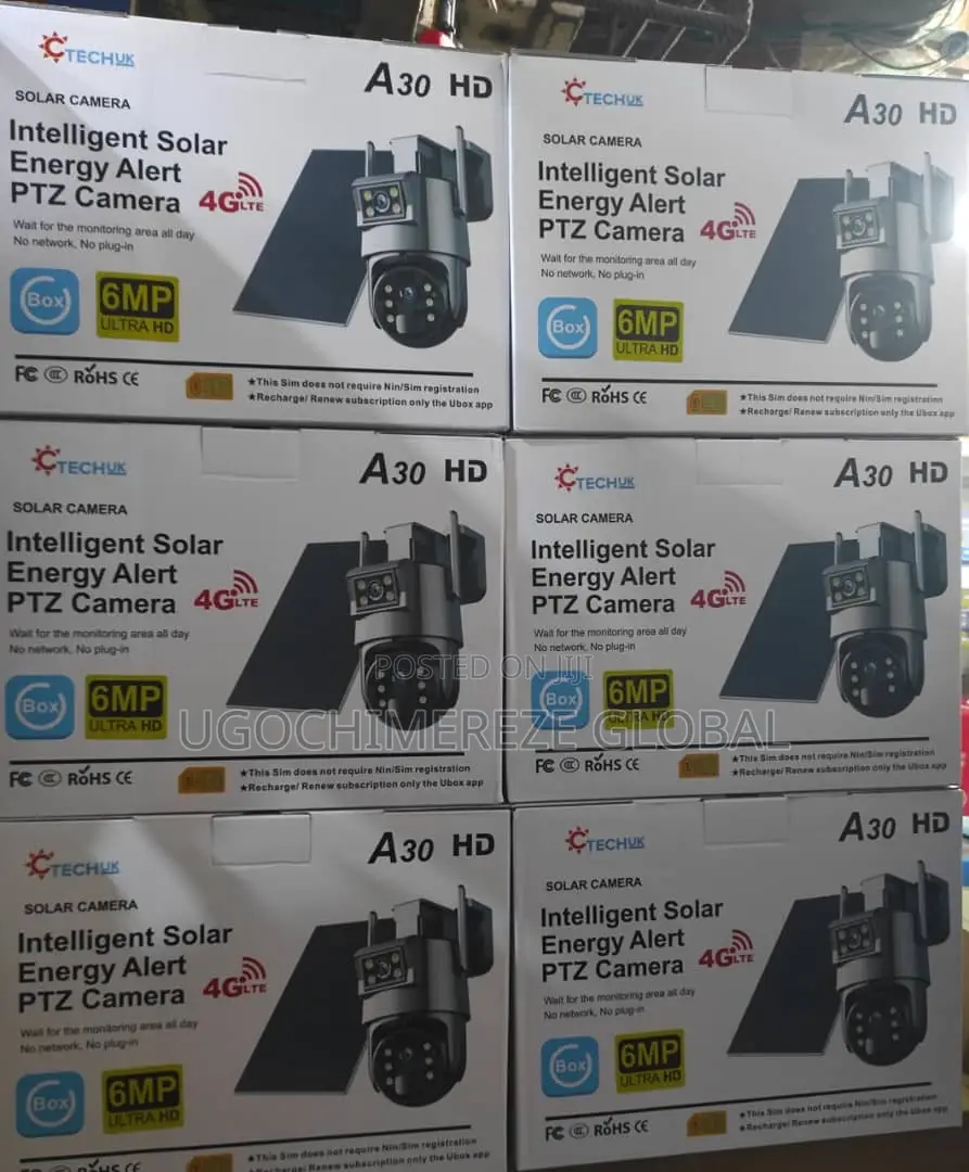 5mp Dual Lens PTZ Solar Camera With Motion Sensor