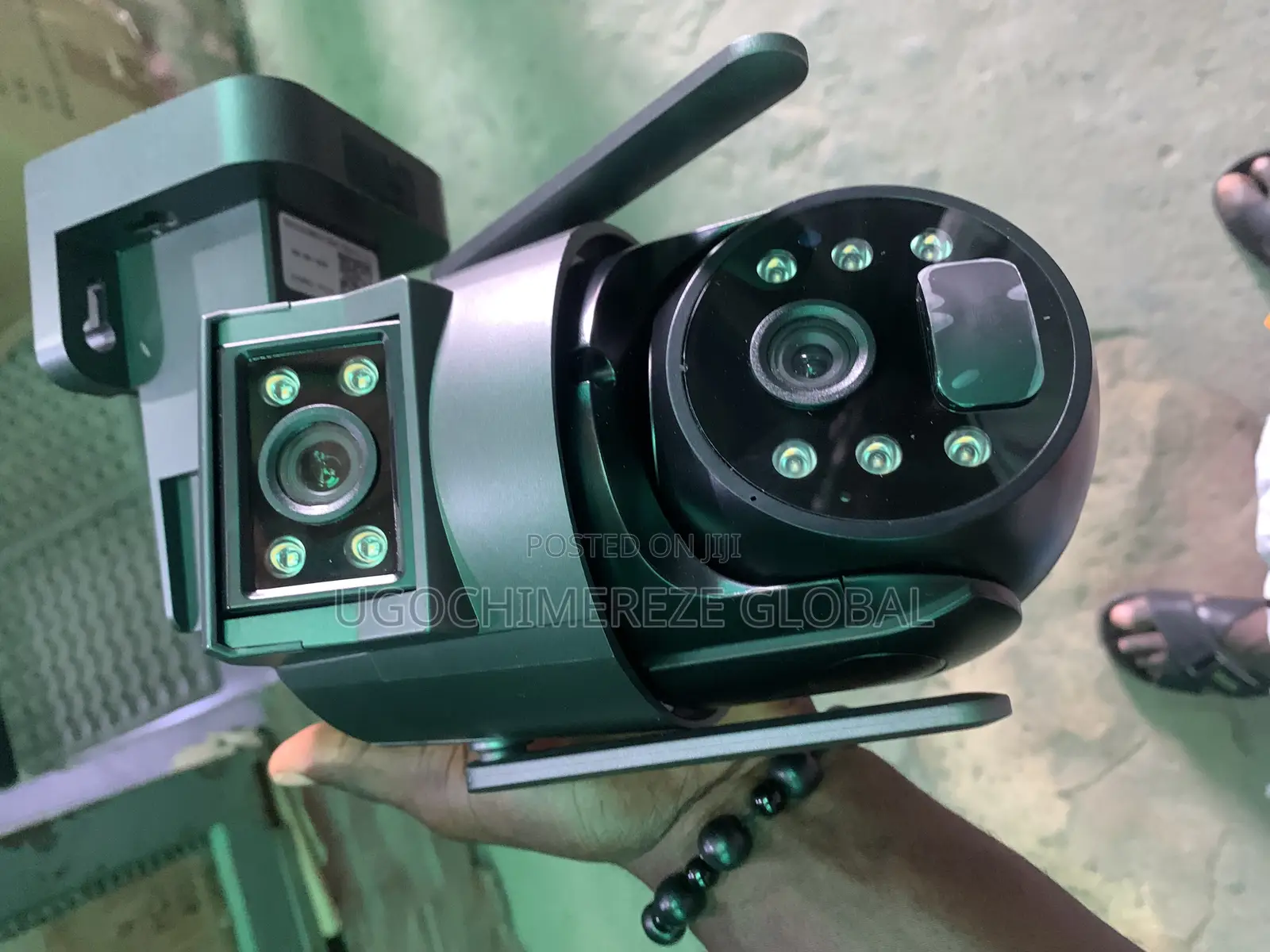5mp Dual Lens PTZ Solar Camera With Motion Sensor