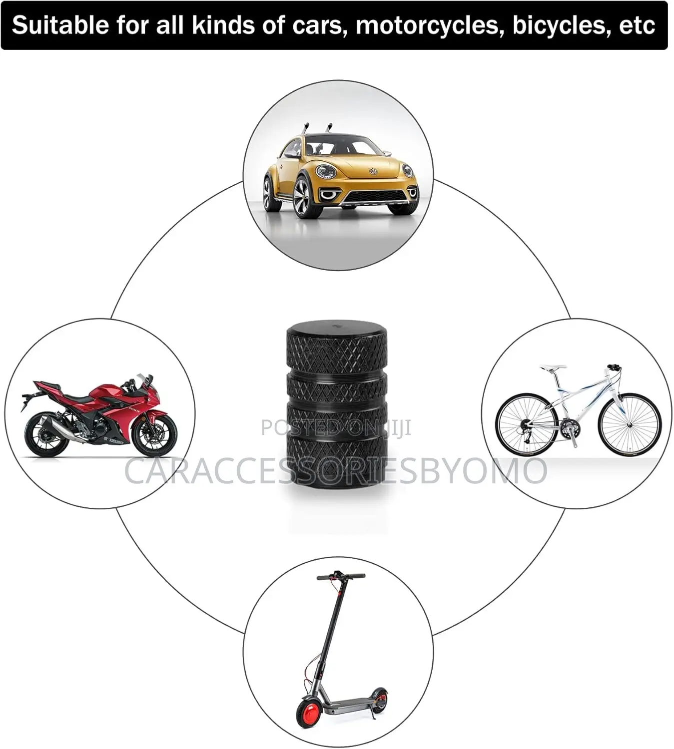 Car Alloy Valve Cap