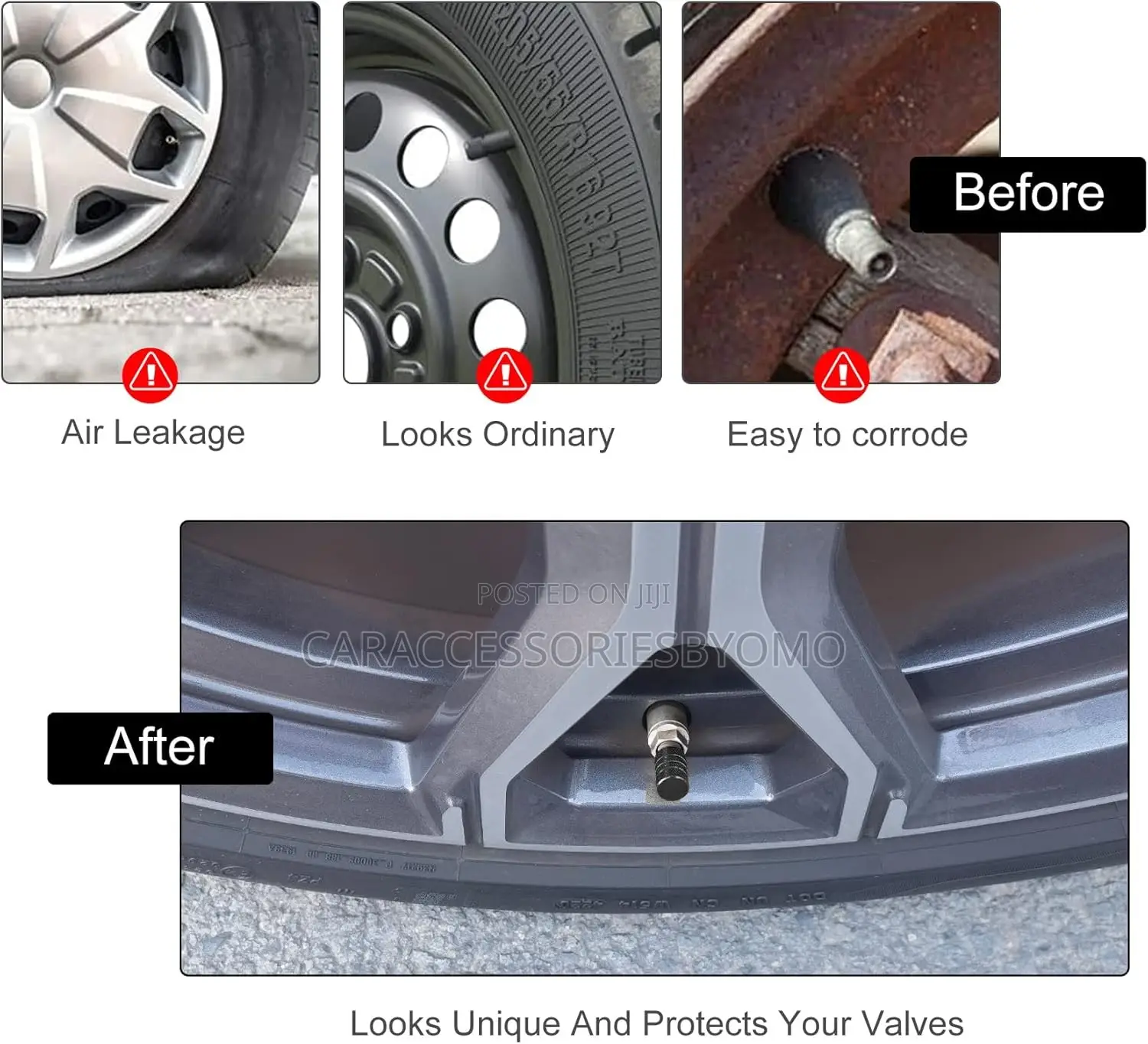 Car Alloy Valve Cap