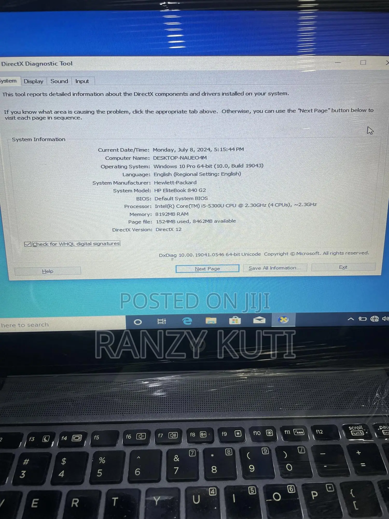 Laptop HP EliteBook 840 G2 8GB Intel Core I5 HDD+SSD 500GB