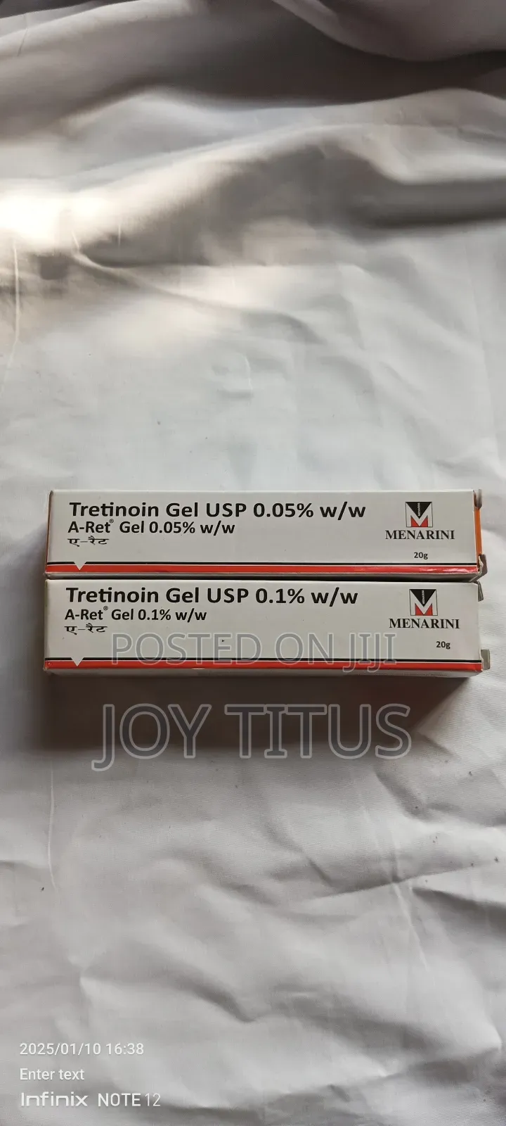 Tretinoin Gel 0.1 Percent