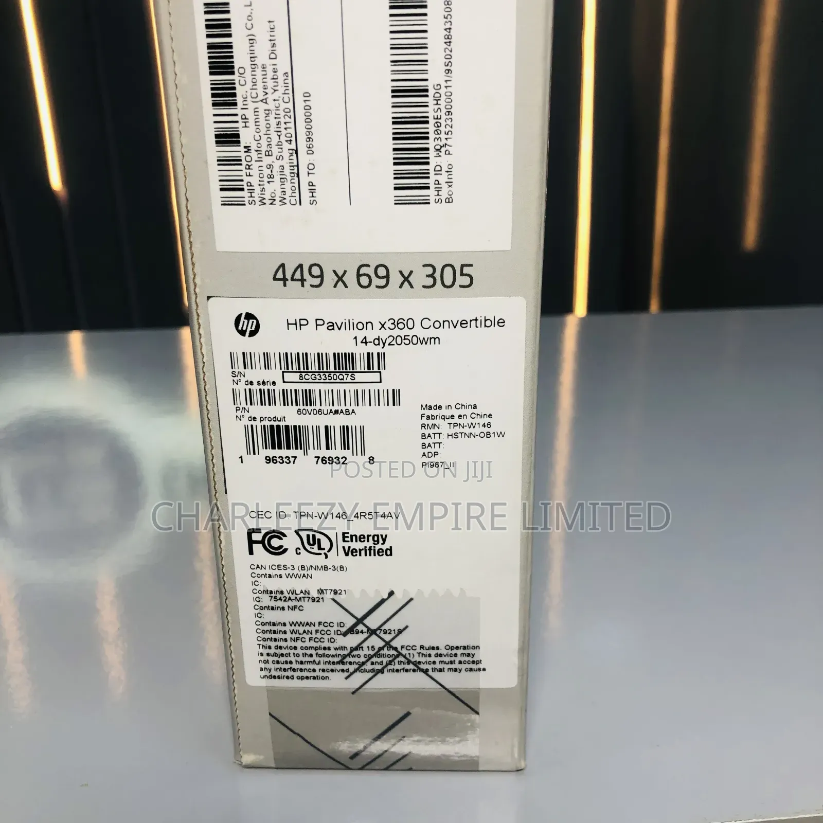 New Laptop HP Pavilion X360 8GB Nvidia SSD 256GB