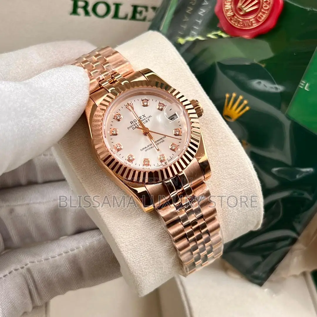 Rolex Premium Luxury Female Wristwatch – Elegant, Stylish & Durable
