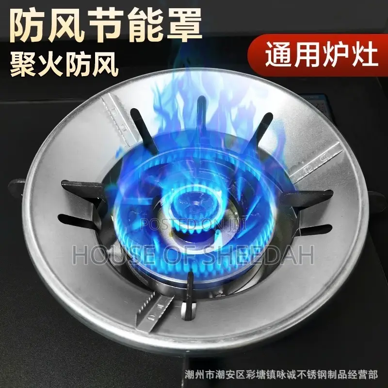 Wind Proof Energy Saving Gas Stove Fire Cover