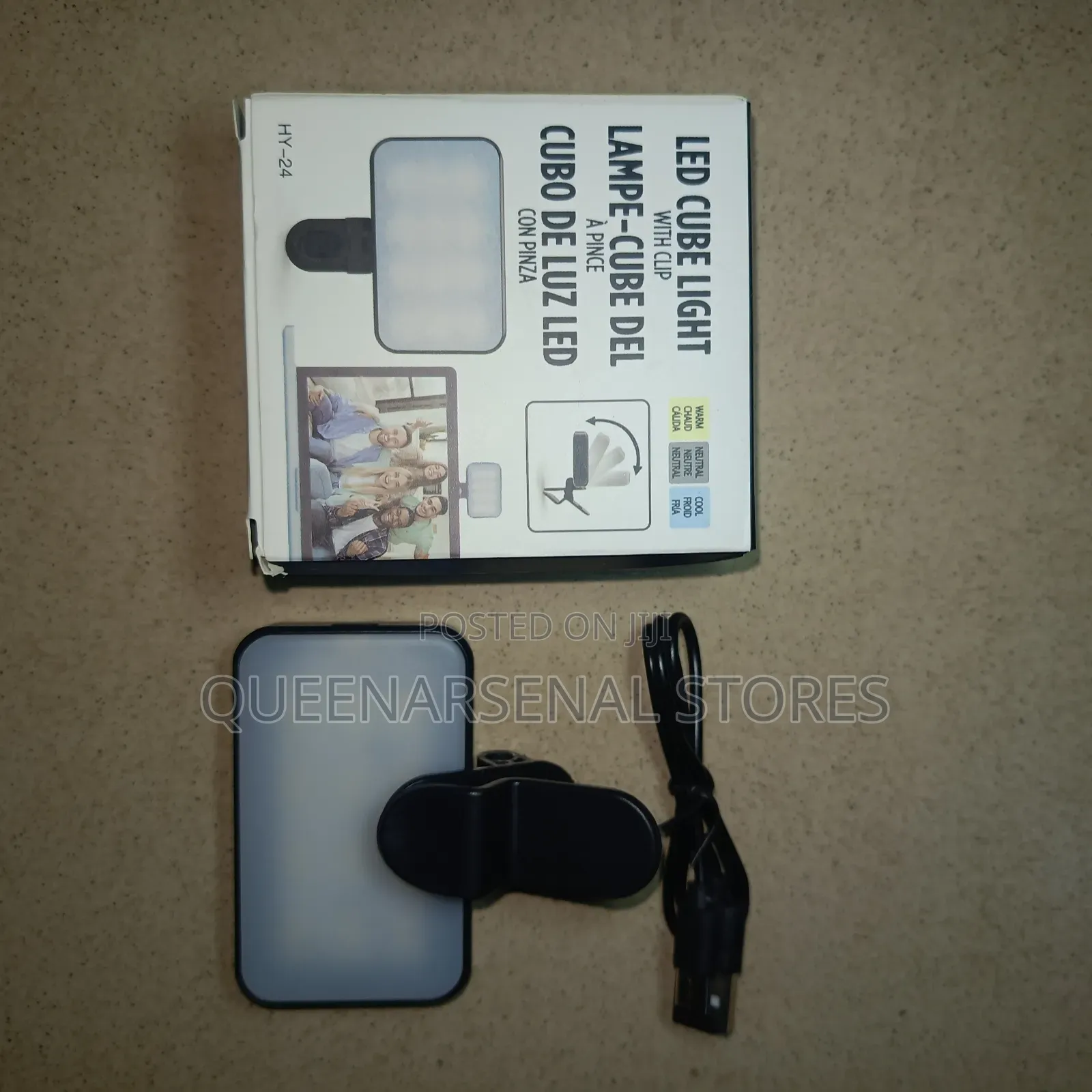 Rechargeable Cube Led Light