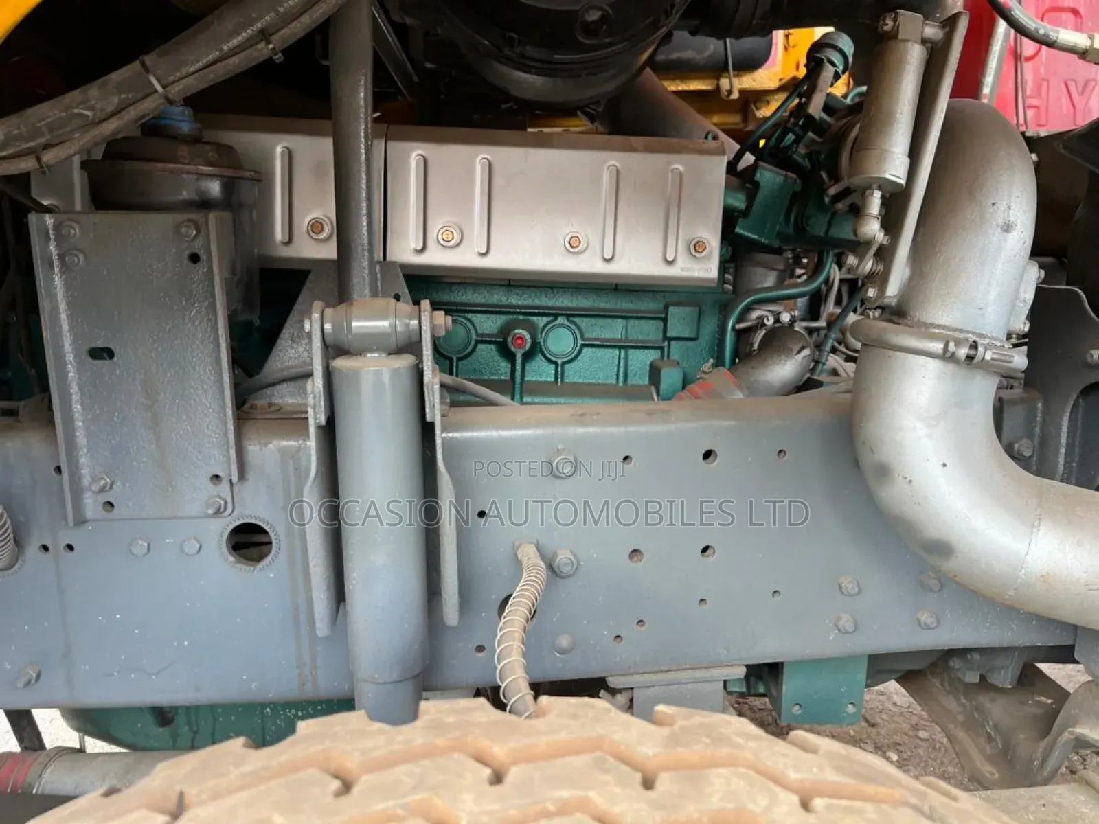 Yellow Howo Tipping Truck