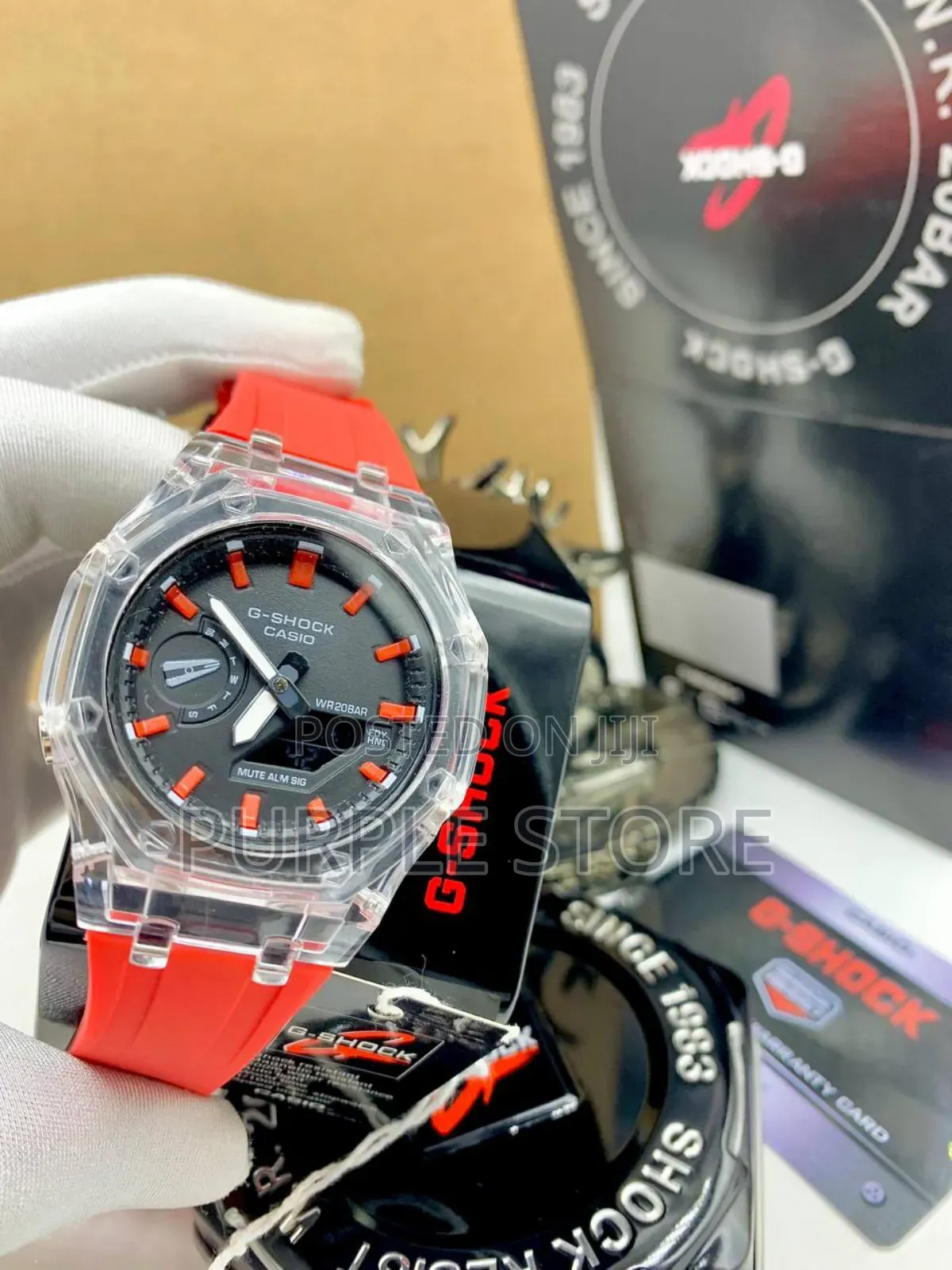 Gshock Ga 2100 Transparent Bezel Fair Quality