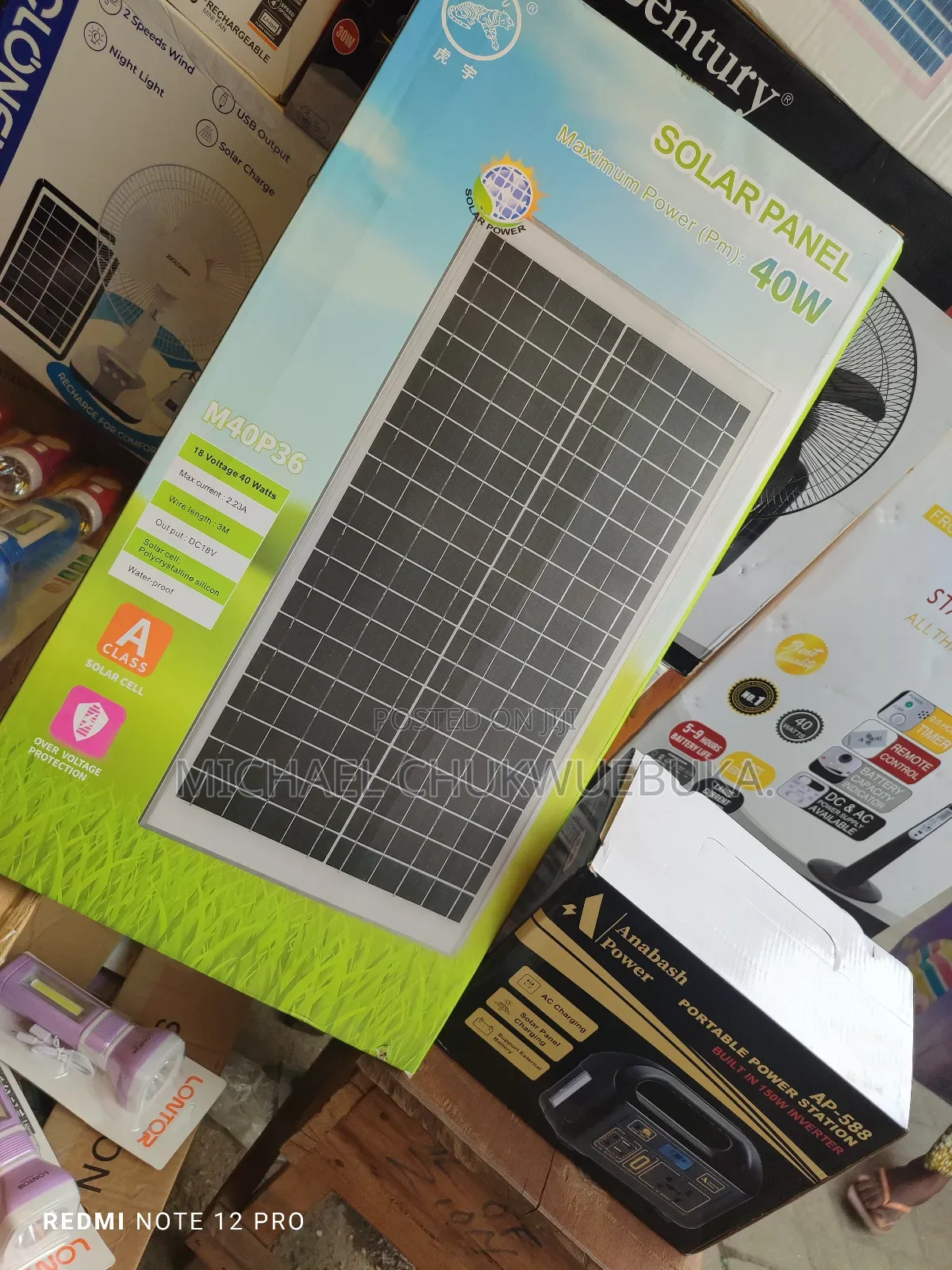 150w Power Station With 40w Solar Panel