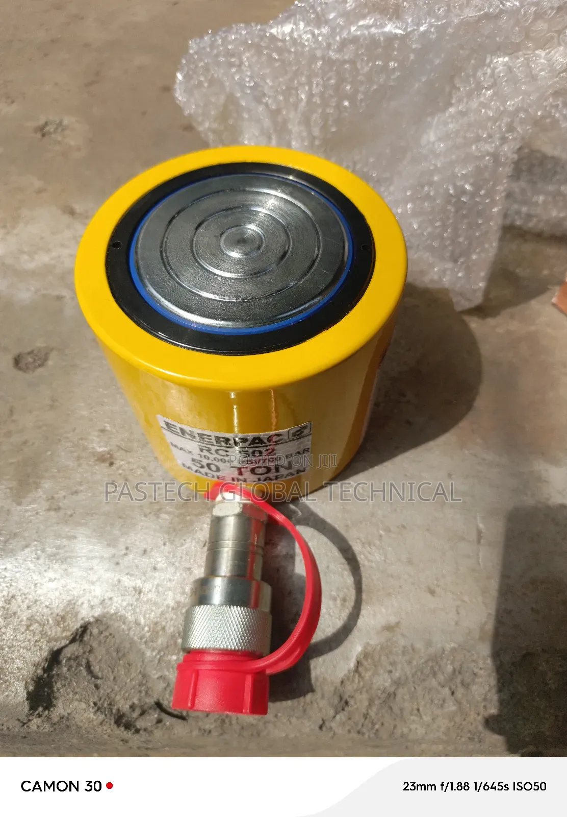 Enerpac Rc 502 50-Ton Hydraulic Cylinder