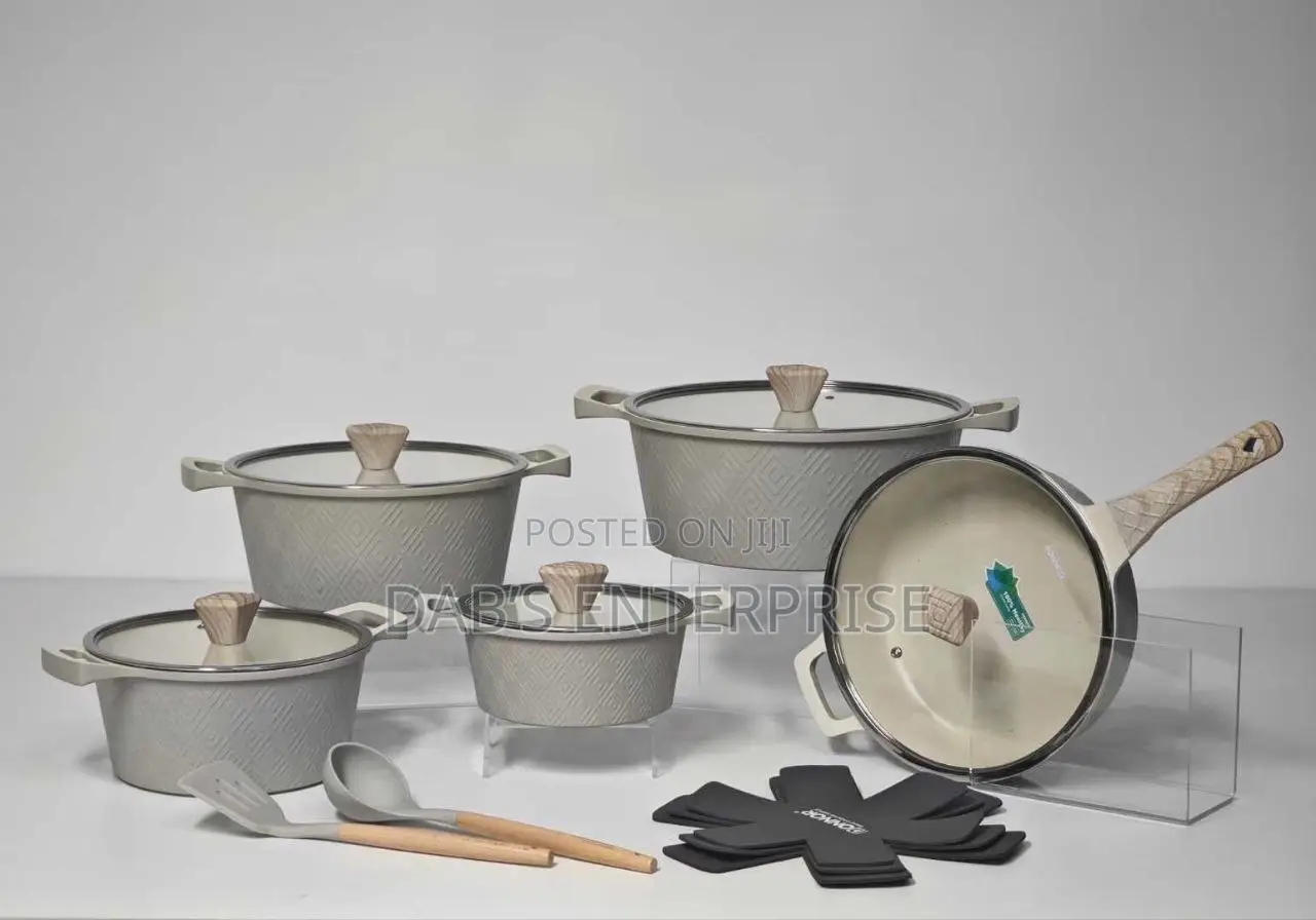 15 Magic Pieces Nonstick Cookware Set
