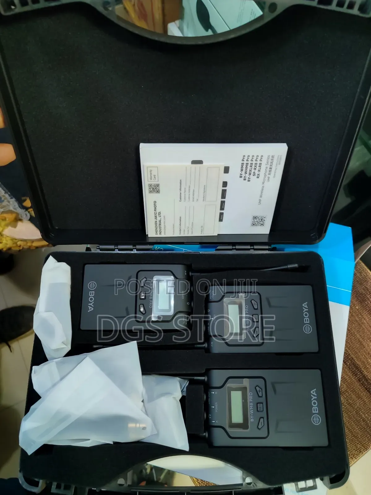 Boya by WM8 Pro UHF Channel Wireless Microphone