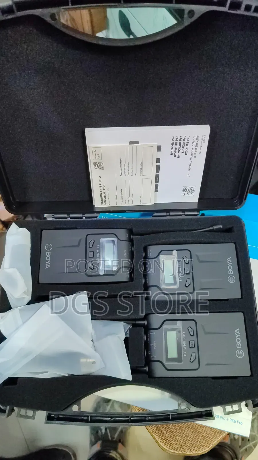 Boya by WM8 Pro UHF Channel Wireless Microphone