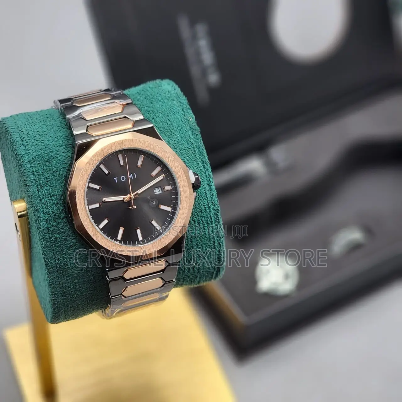 Tomi Quality Luxury Men Chain Wristwatch