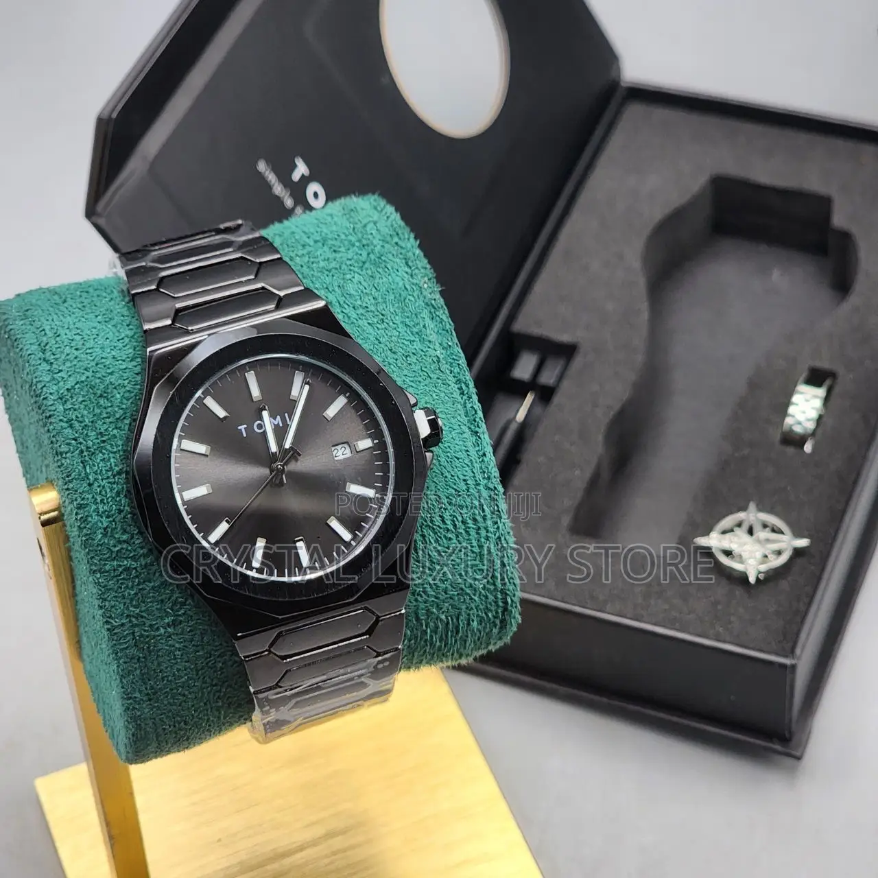 Tomi Quality Men Chain Strap Wristwatch