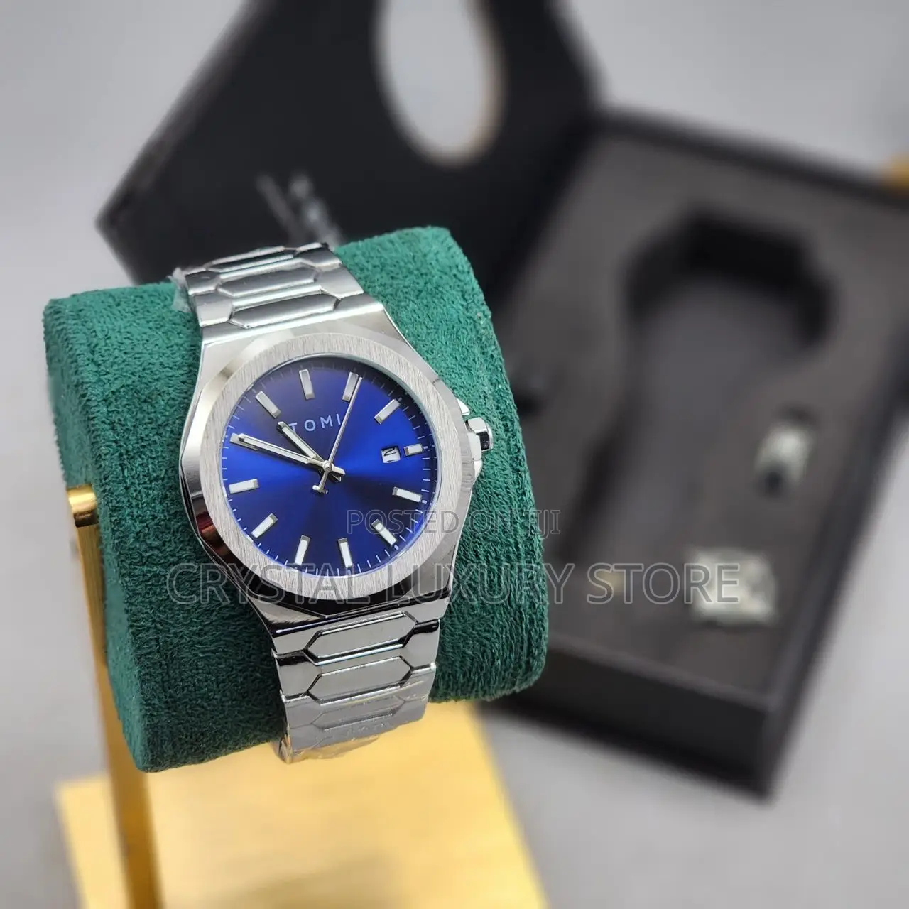 Tomi Quality Men Chain Strap Wristwatch