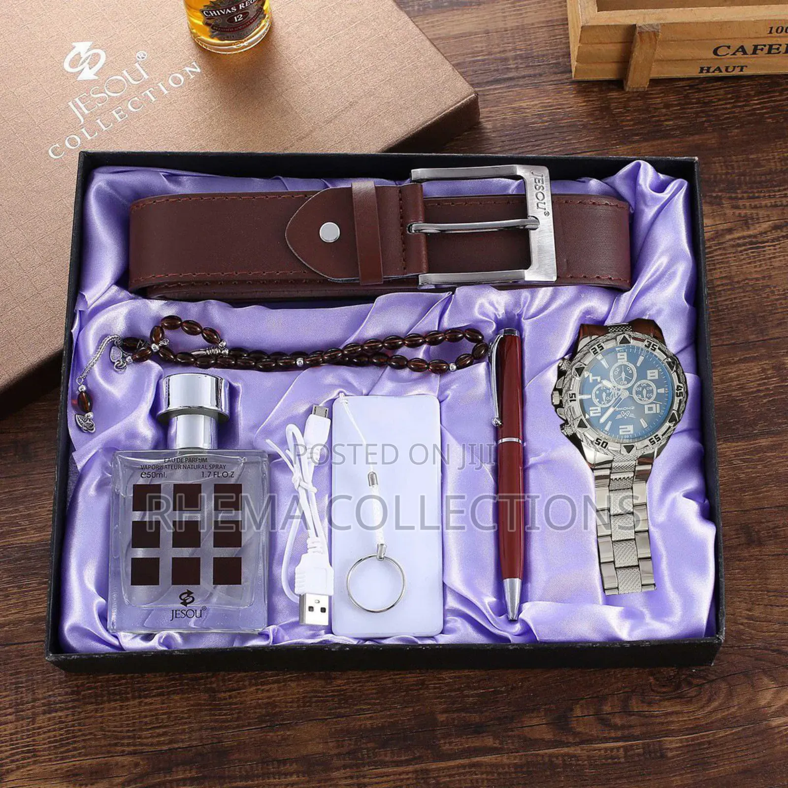 6in1 Men Gift Set With Power Bank