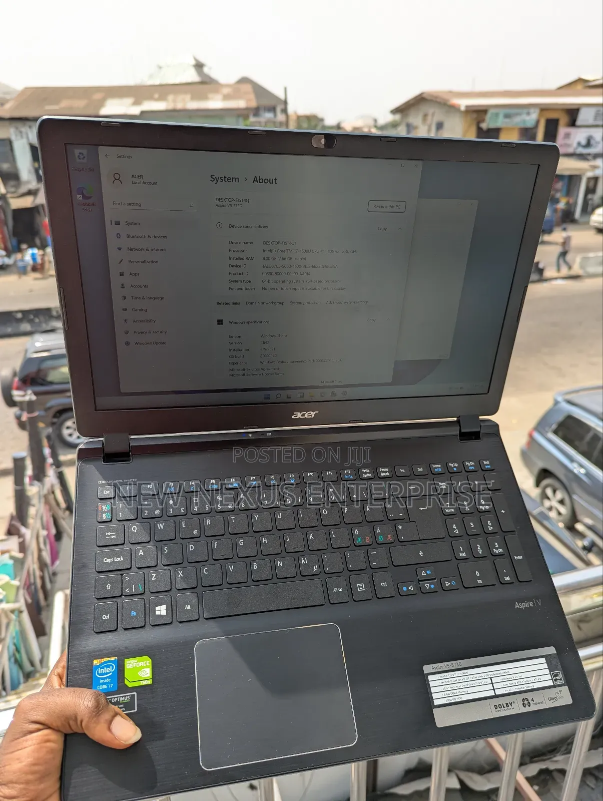 Laptop Acer Aspire 5730G 4GB Nvidia HDD 1T