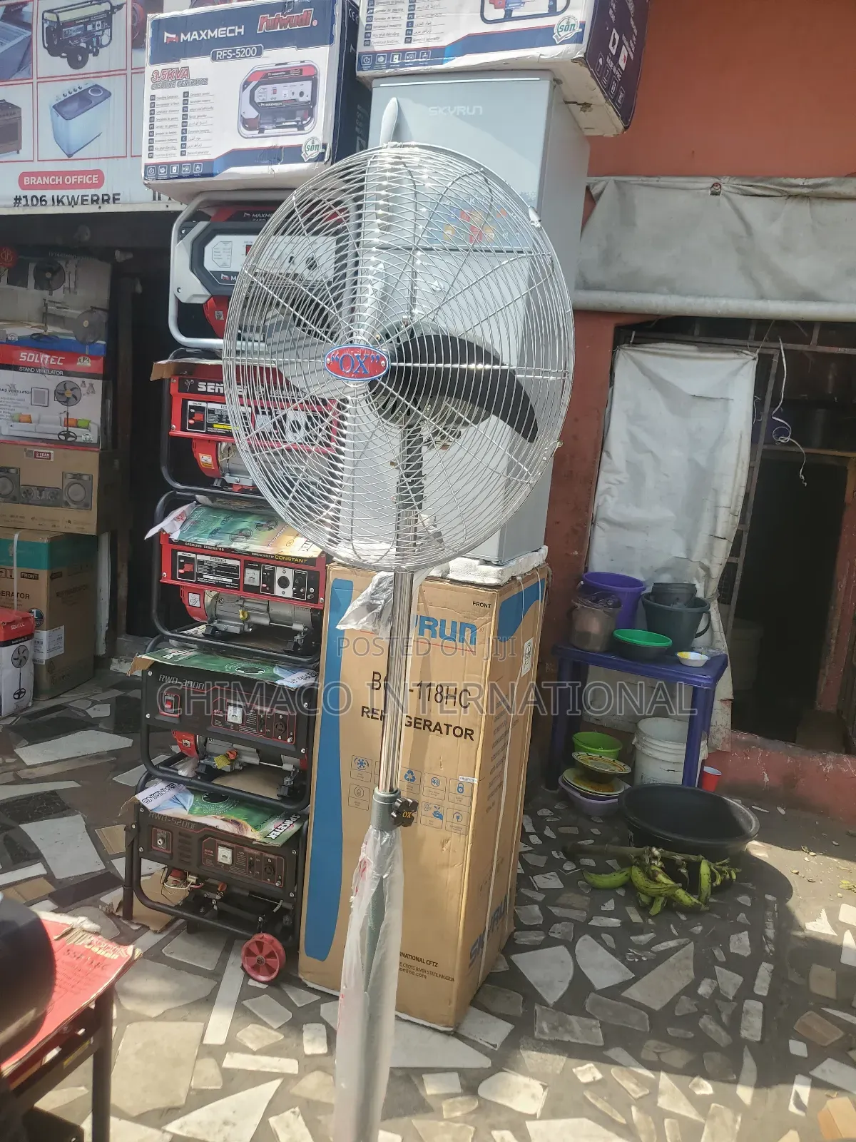 Industrial Ox Fan Available in All Sizes