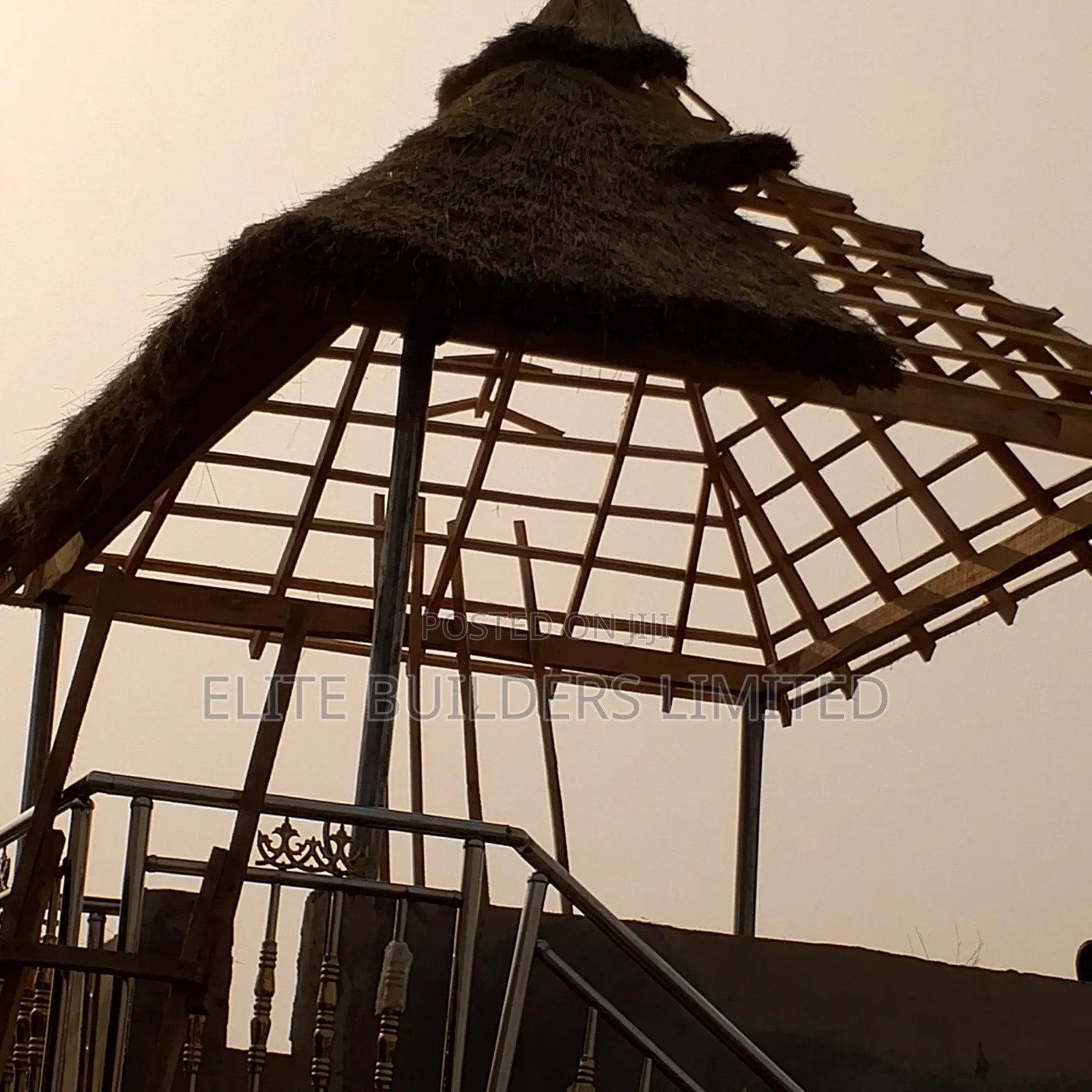Newly Build Bush Bar Gazebo Hut in Lagos