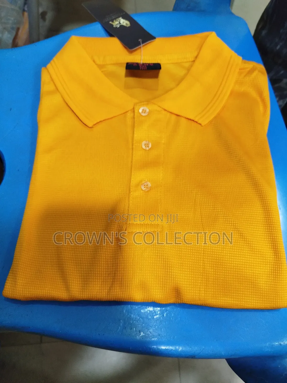 Quality Plain Collar-Neck T-Shirts