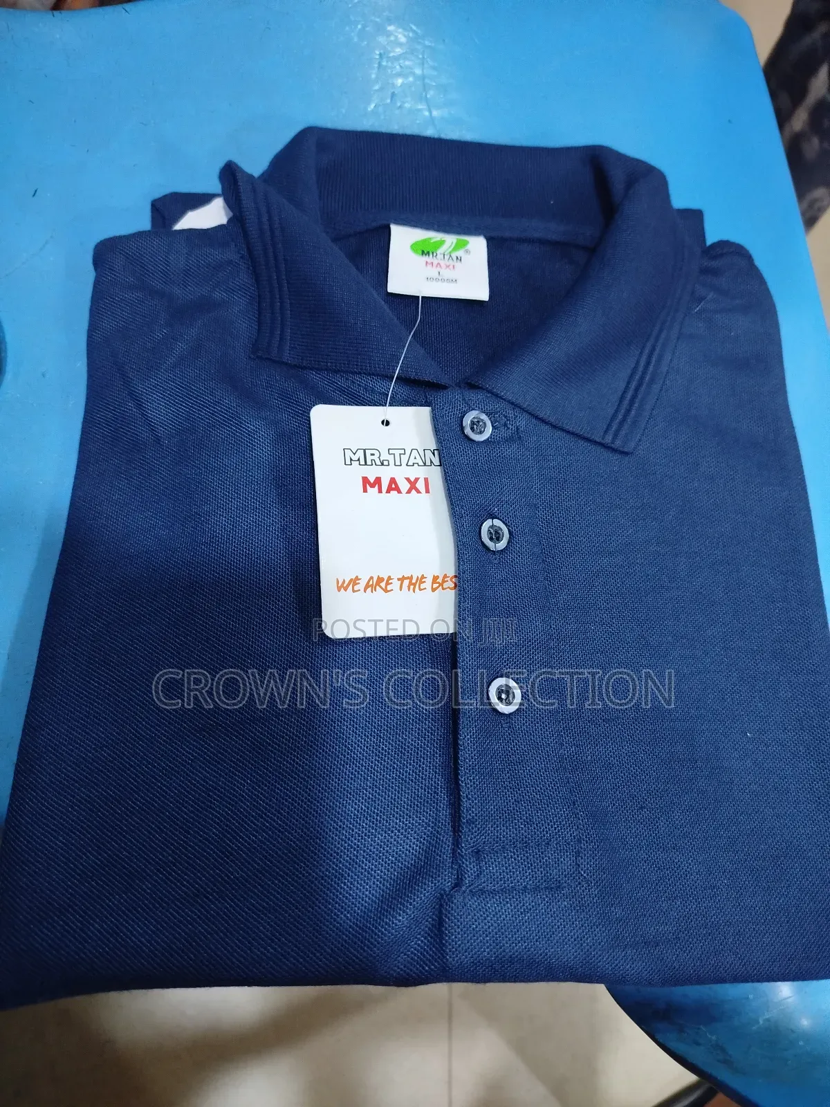 Quality Plain Collar-Neck T-Shirts