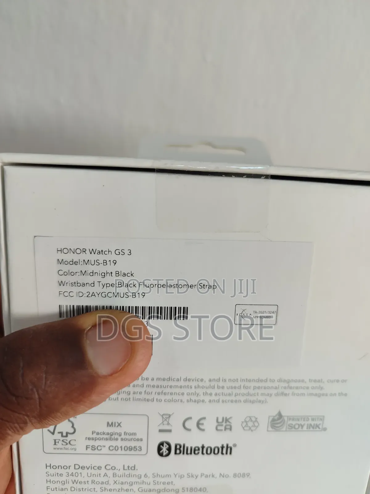 Honor Watch GS 3 Smart Watch Black