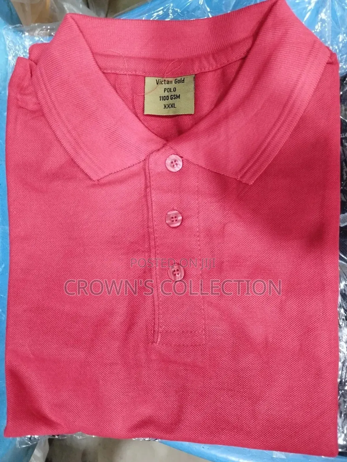 Quality Plain Collar-Neck T-Shirts