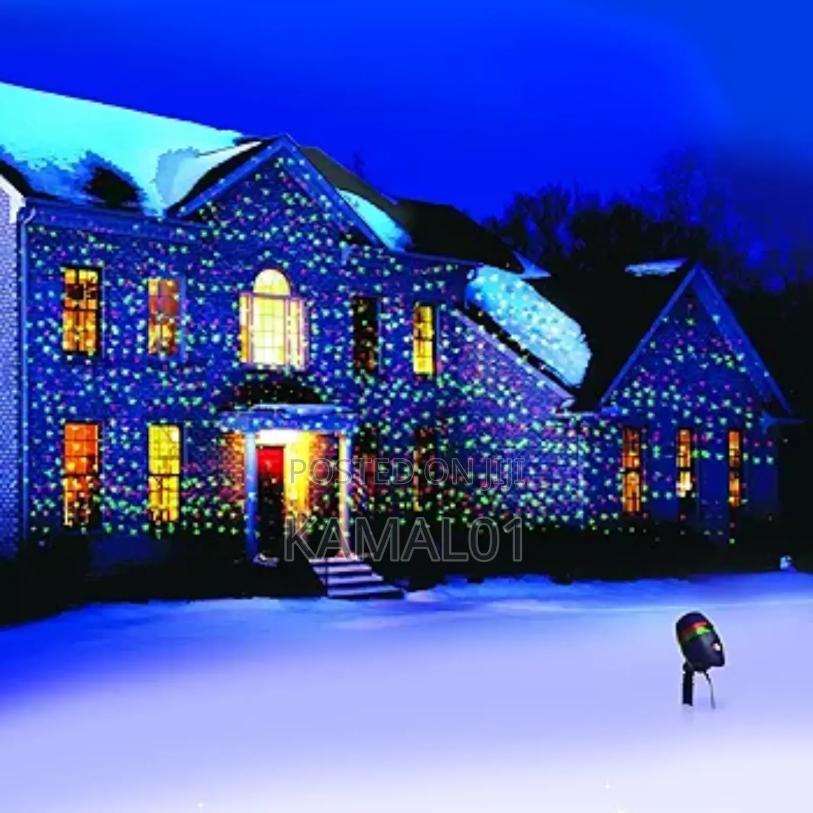 Star Shower L,Motion Laser Light,Bulbhead-Indoor Outdoor