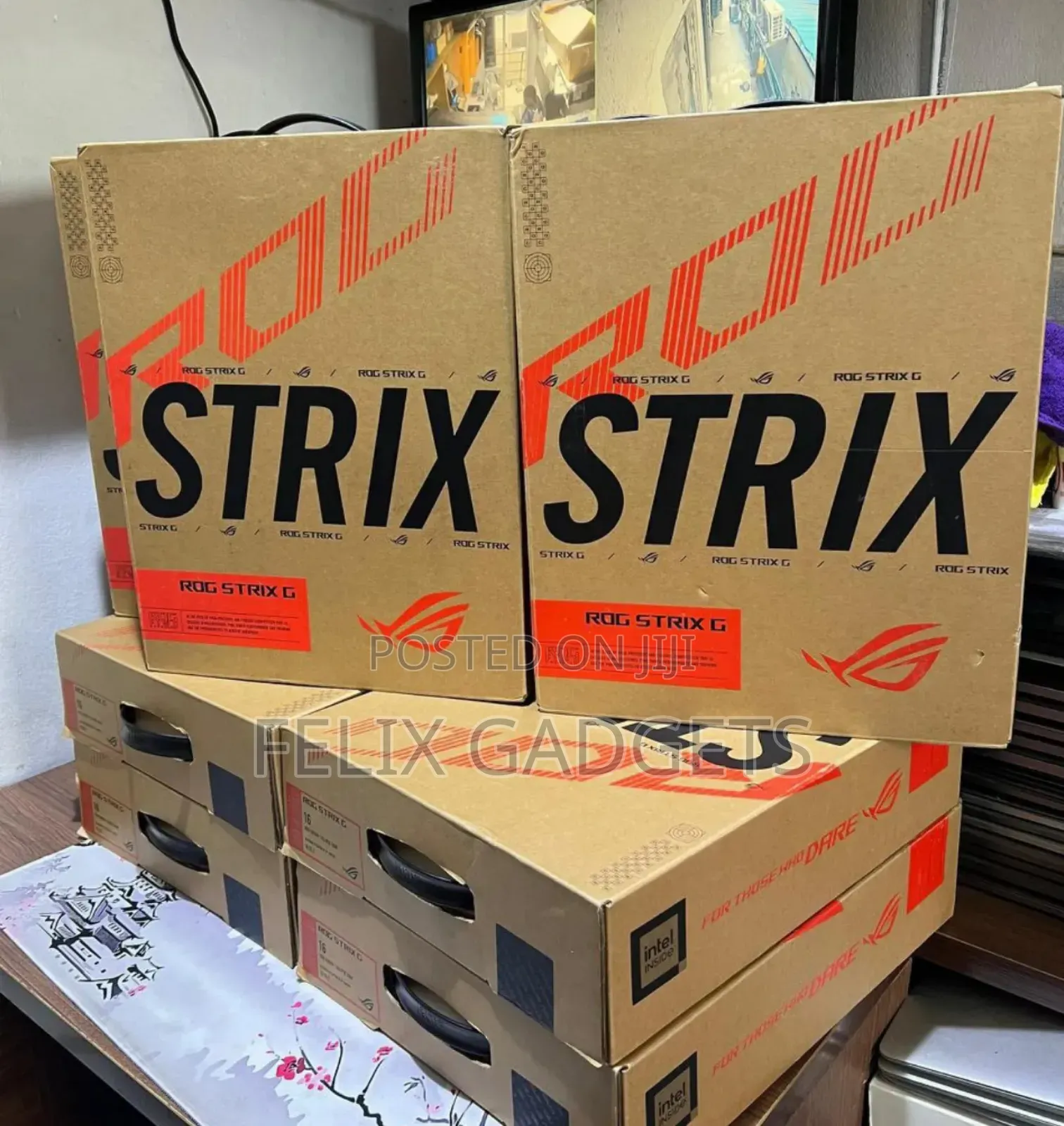 New Laptop Asus ROG Strix G16 G614 16GB Intel Core I7 SSD 1T