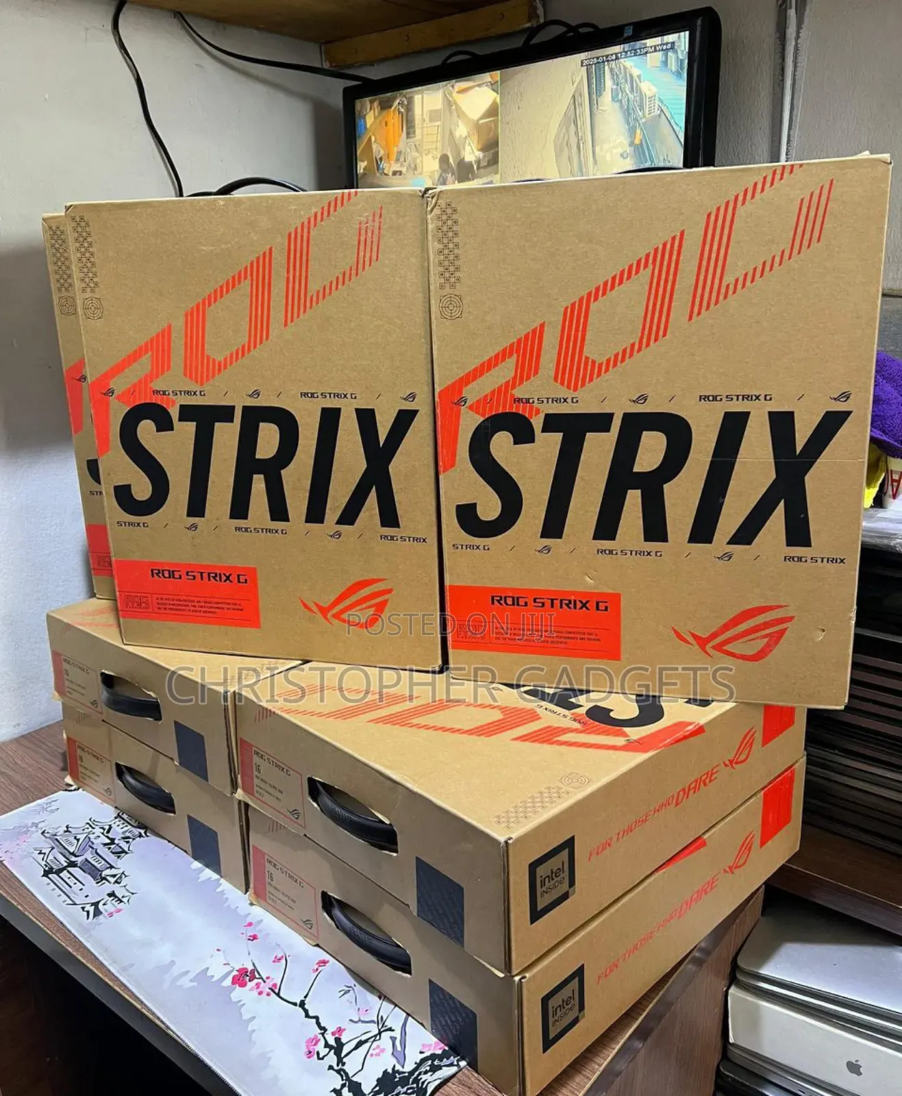 New Laptop Asus ROG Strix G16 G614 16GB Intel Core I7 SSD 1T