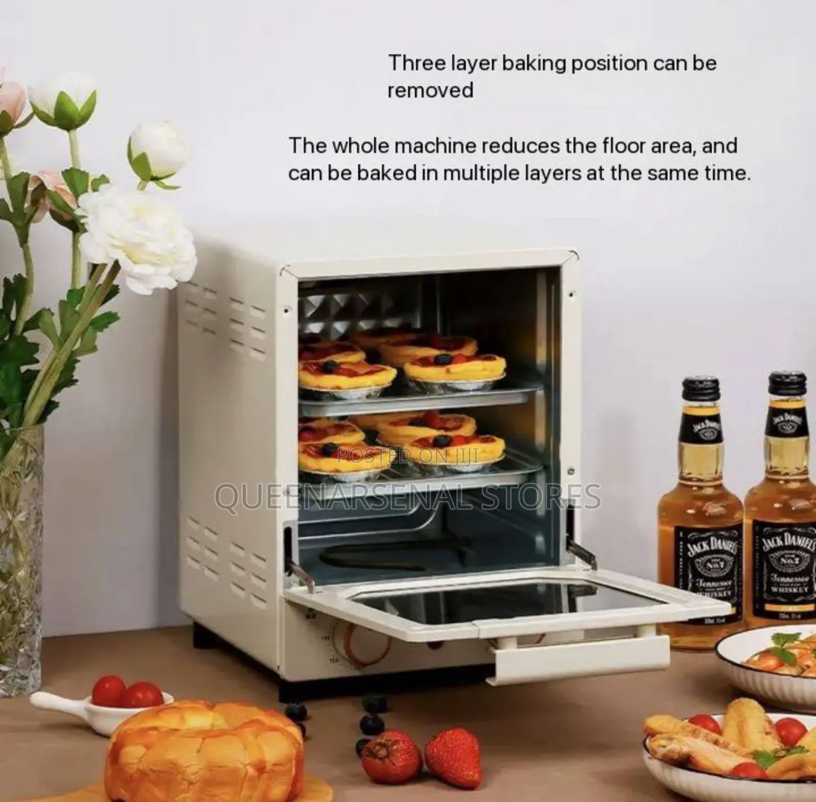 15L 3layers Multifunctional Oven