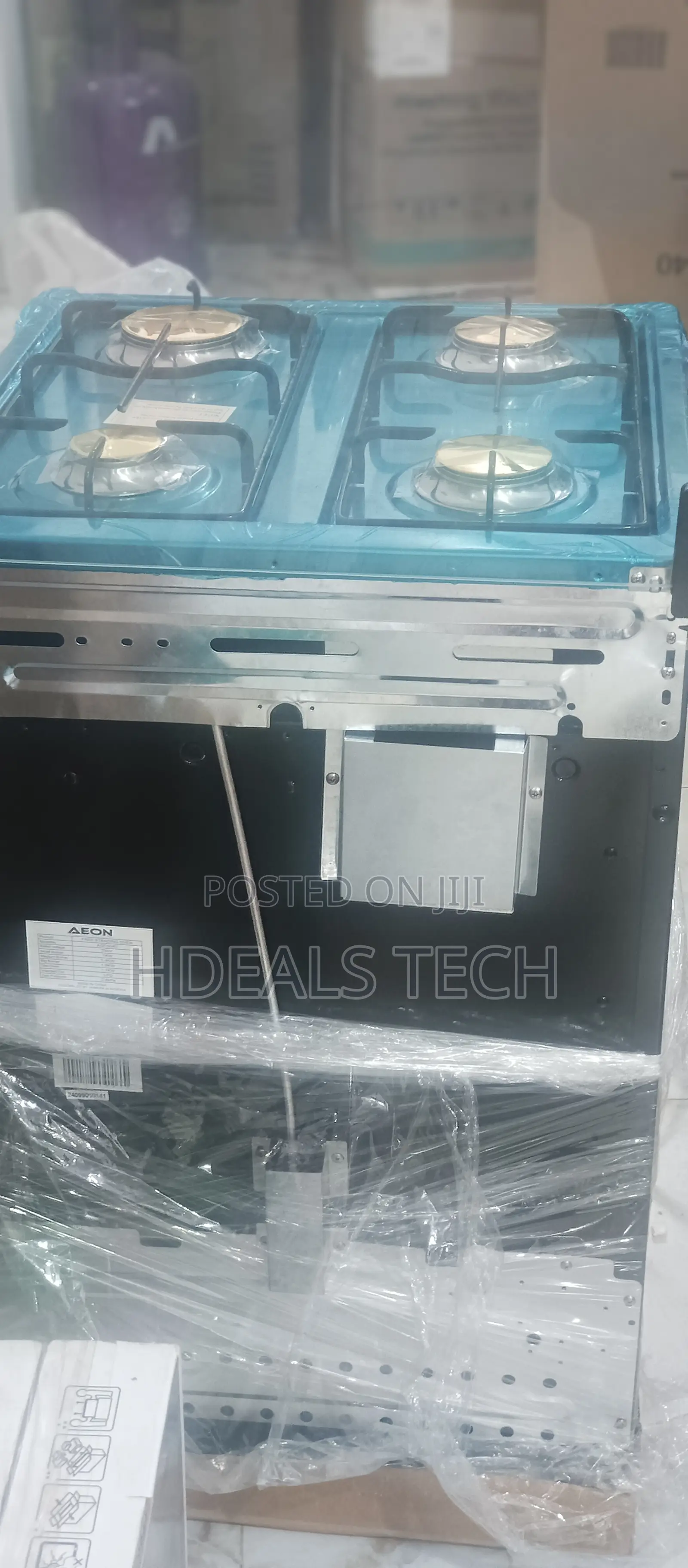 Real Deal Aeon 4 Burner Gas Cooker Agc5040