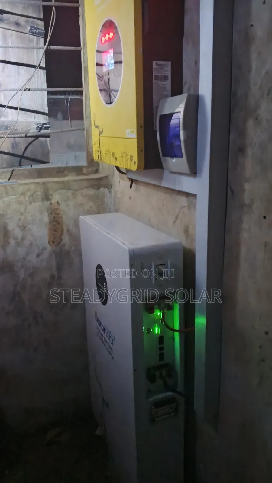 Extremely Rugged 10kva Inverter Solar Powered Installation