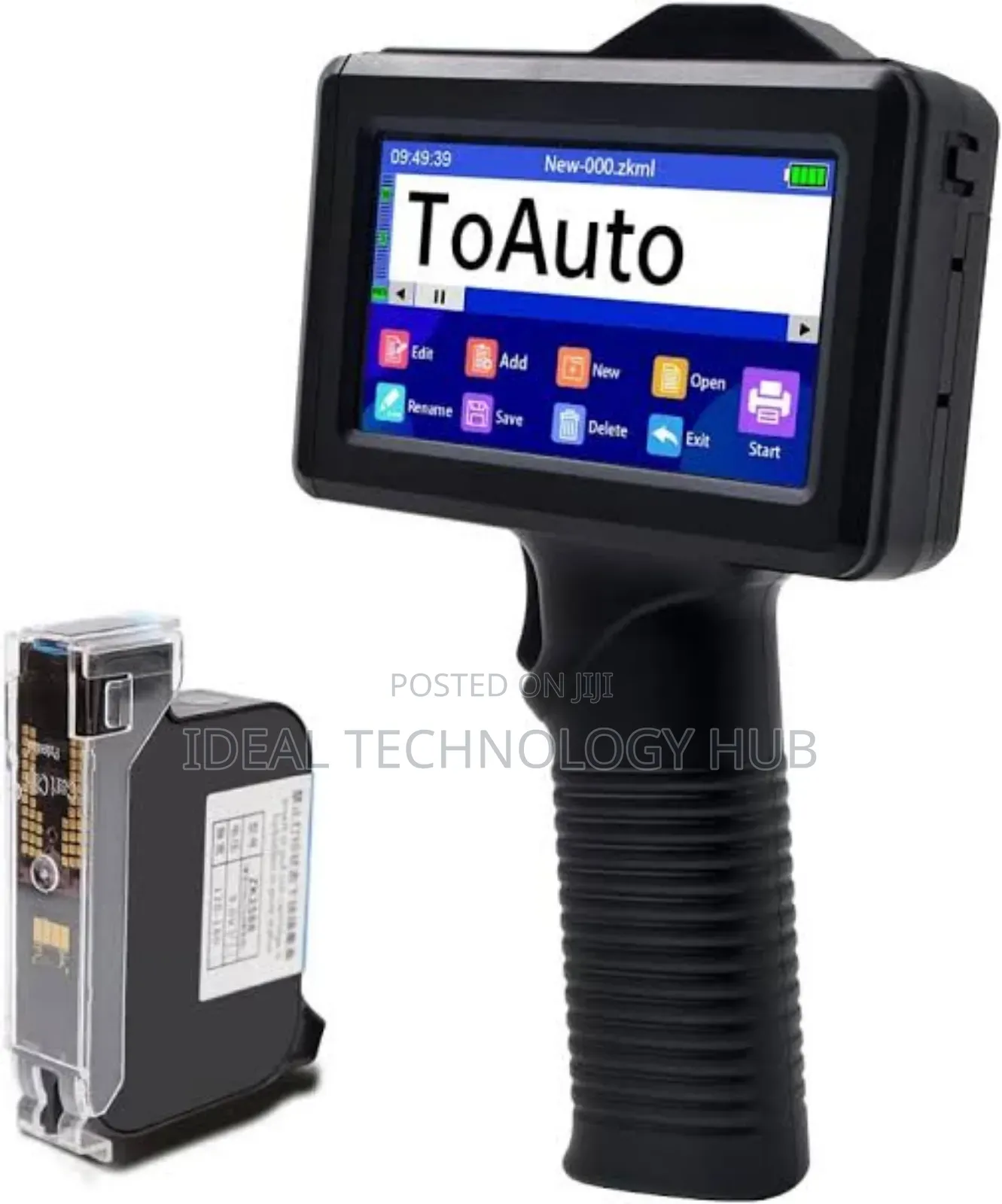Portable Intelligent Handheld Inkjet Printer