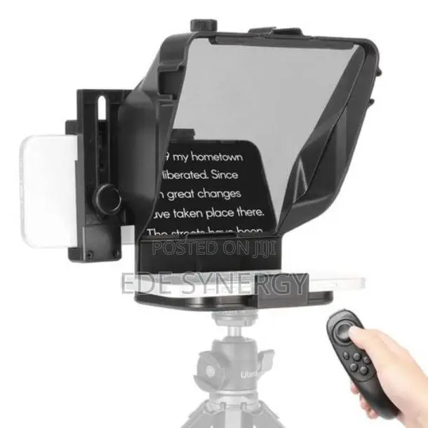Teleprompter Phone and DSLR Recording