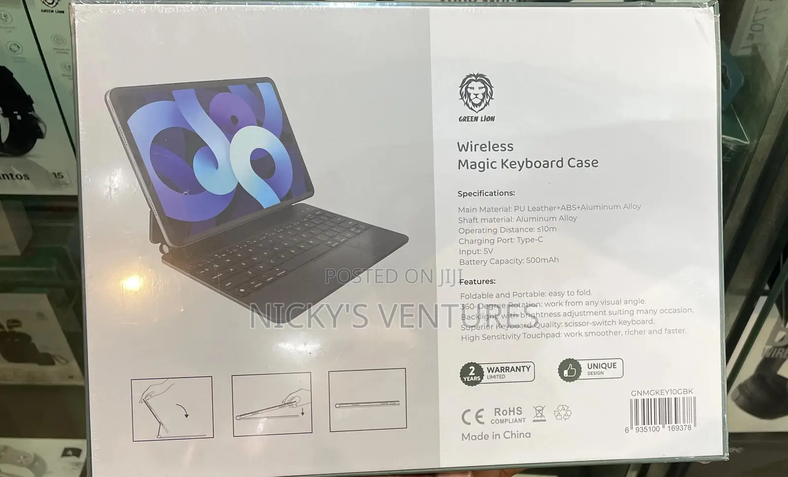 Green Lion Wireless Magic Keyboard Case