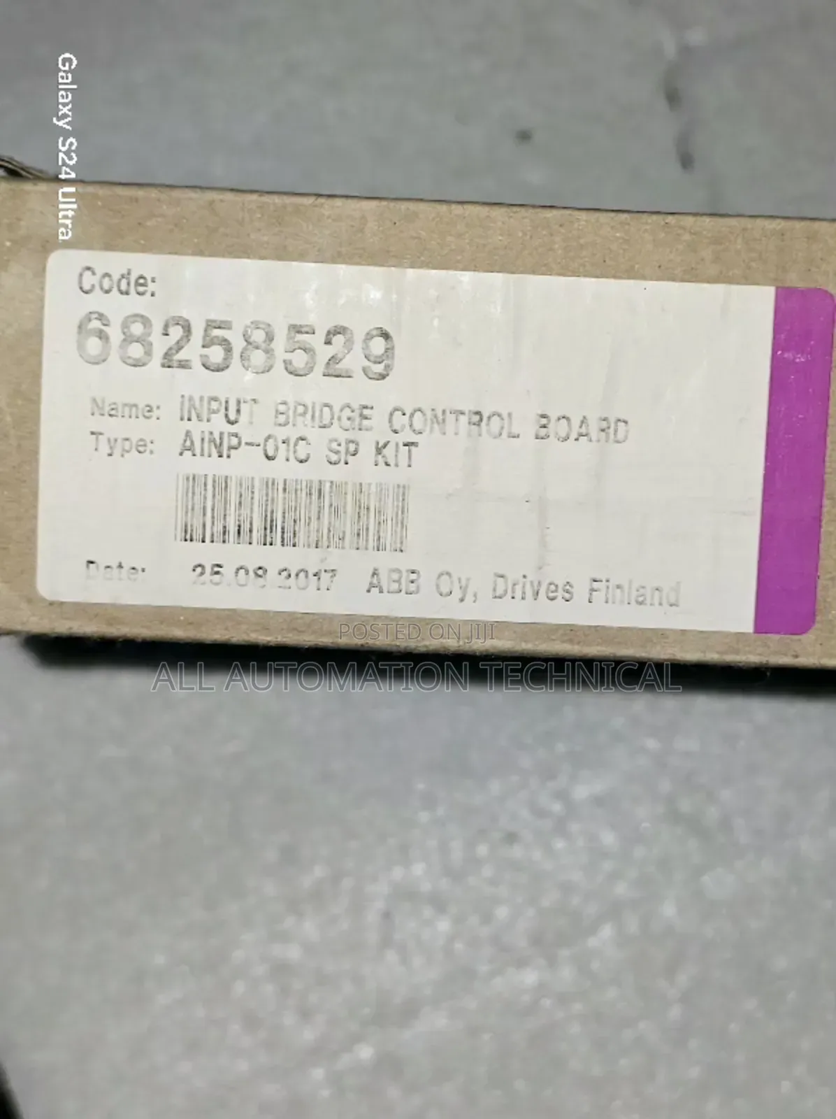 Abb Input Bridge Control Board Ainp-01c | 68258529 | Acs800