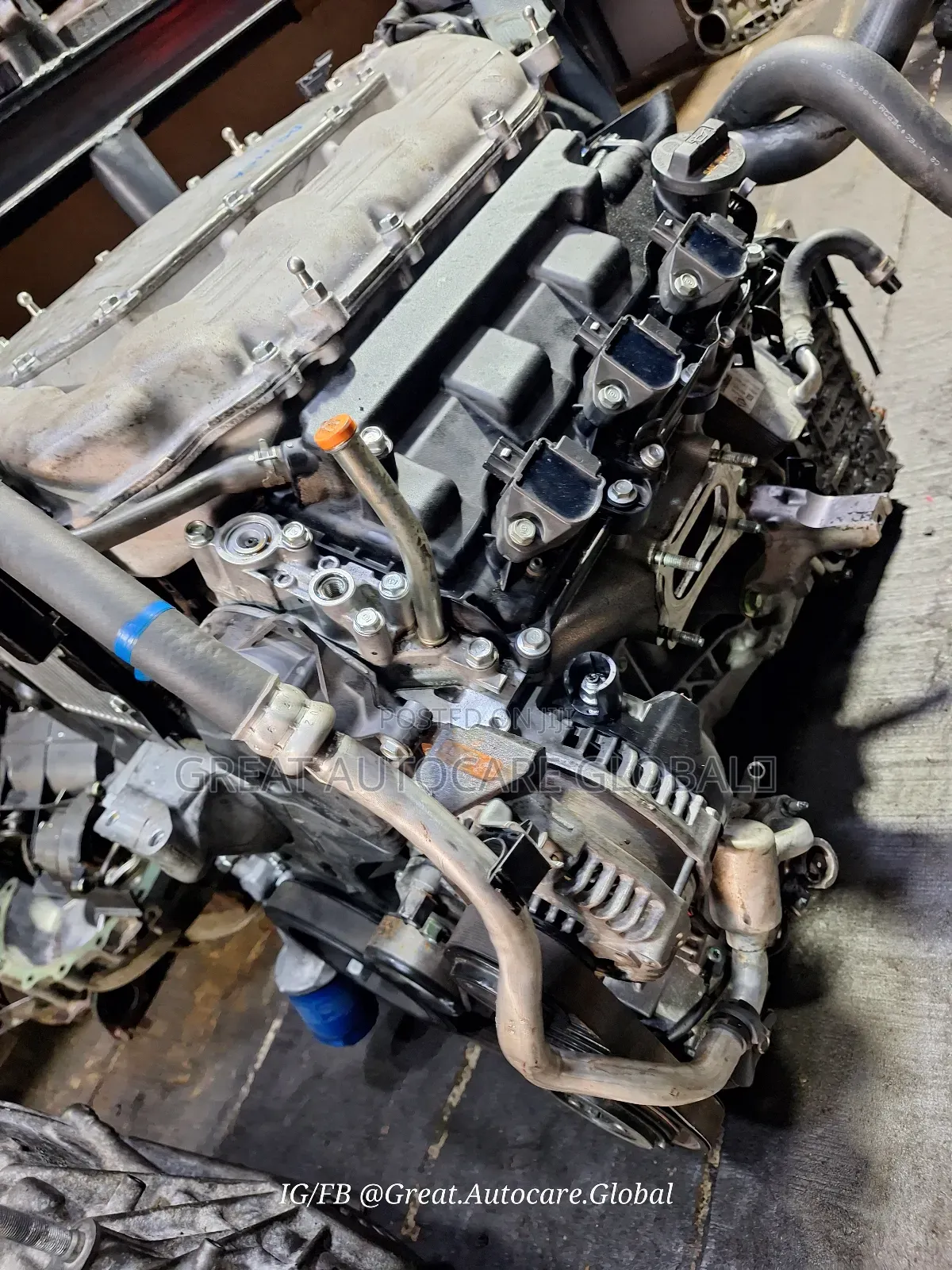2015-2022 Acura MDX and RLX V6 Engine and Gearbox