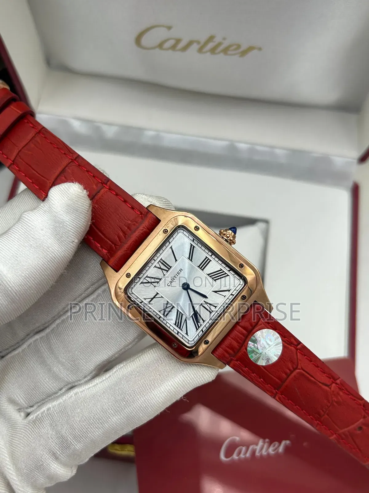 Cartier Leather Watch