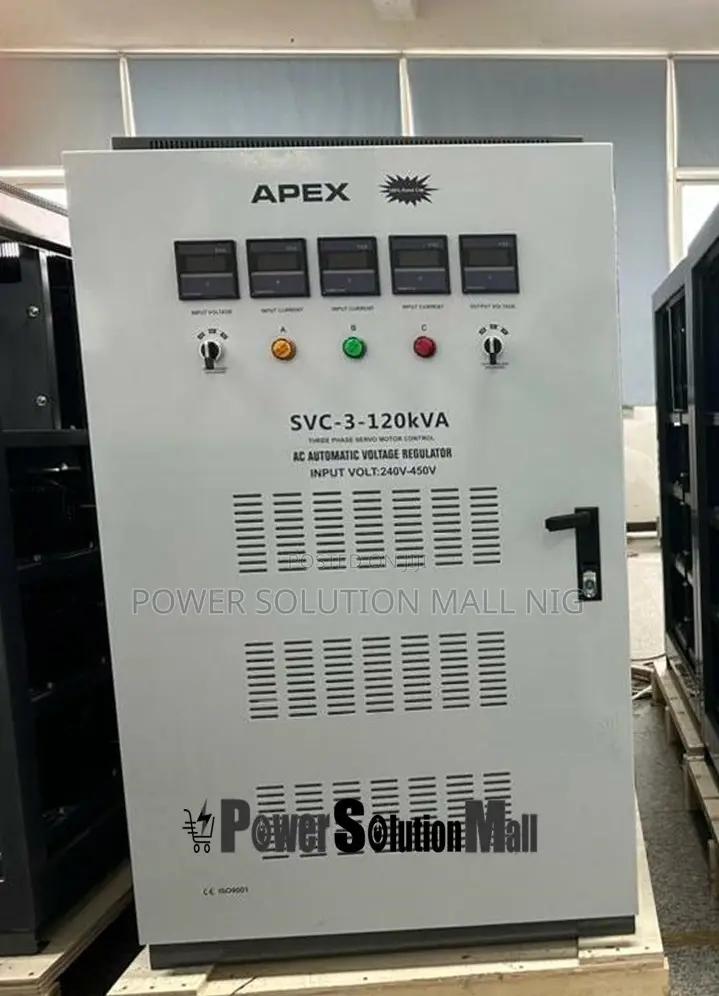 Apex 120kva Three Phase Servo Stabilizer