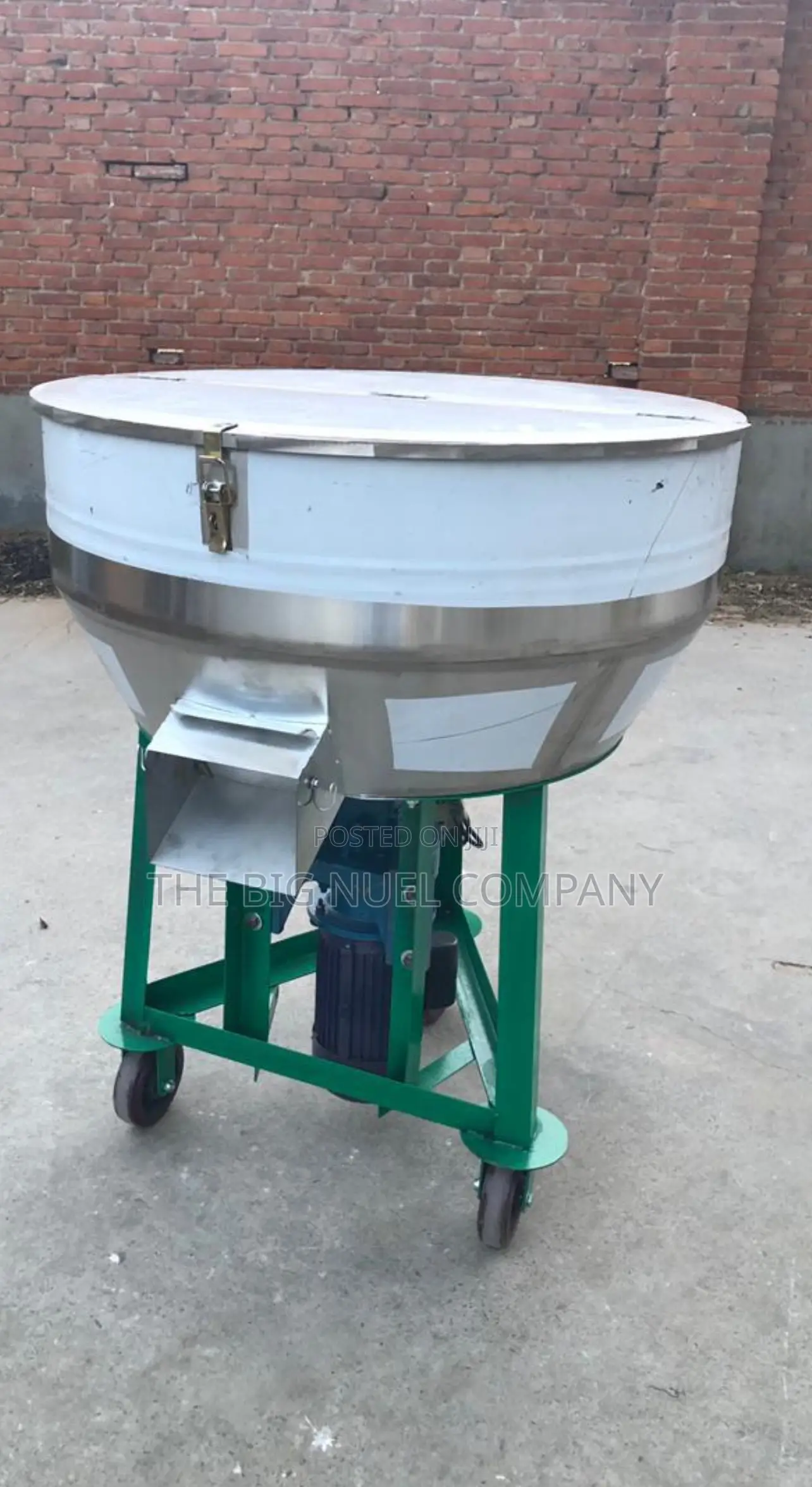 Animal Feed Mixer 500kg 5hp Stainless