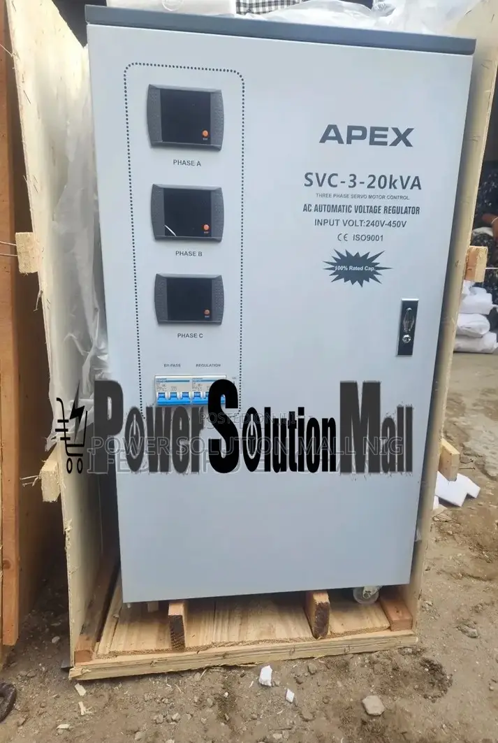 Apex 20kva 3-Phase Servo Stabilizer