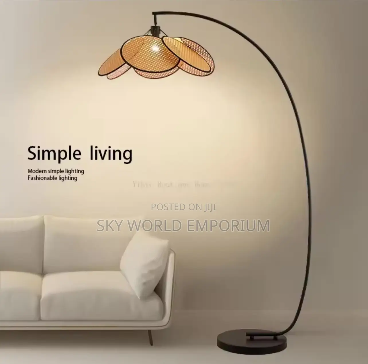 Floor Lamp Antique Japanese Style Retro Designer Art Lamp I